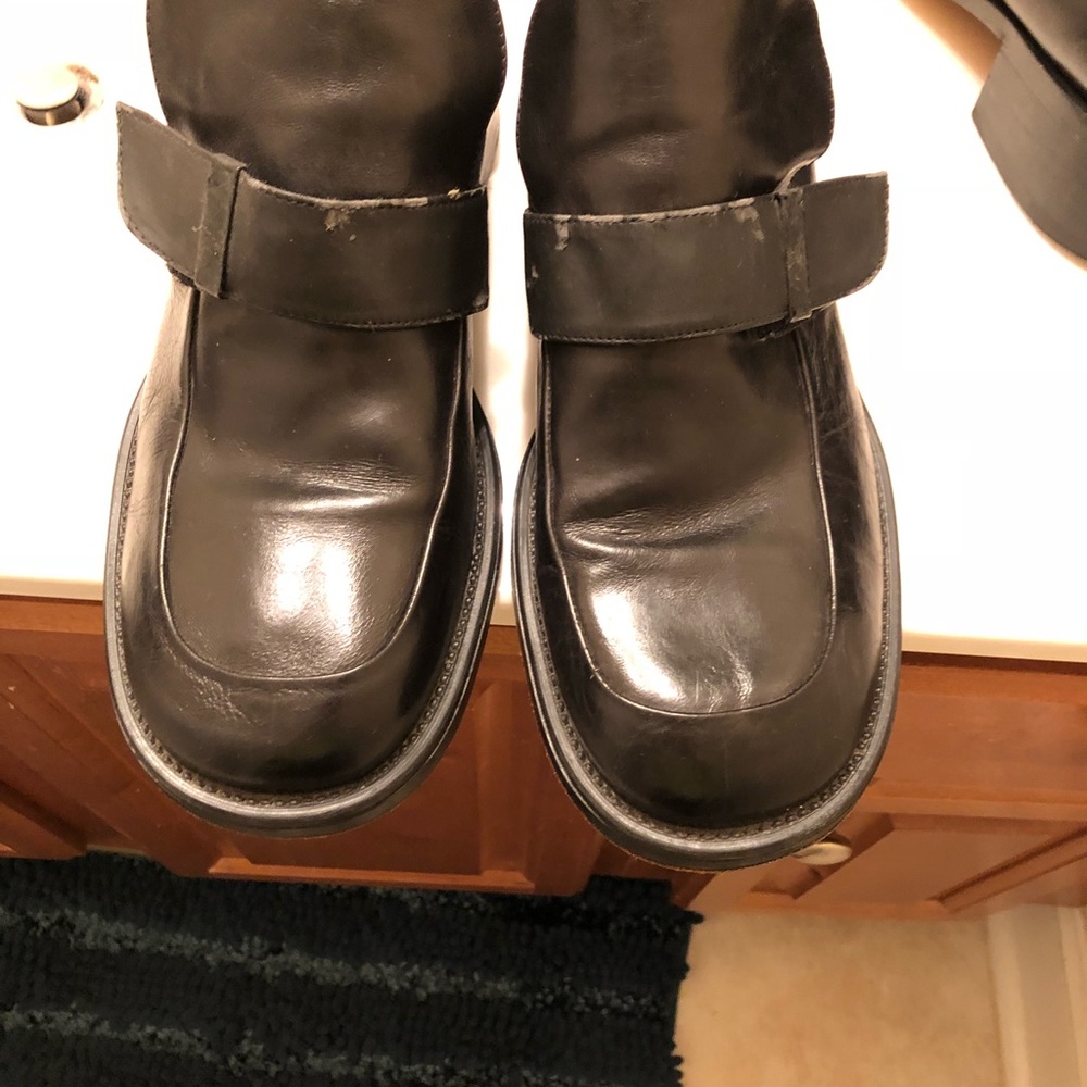 Back Bootstrendy round toe